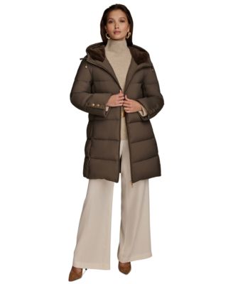 Women's Hooded Down Puffer Coat