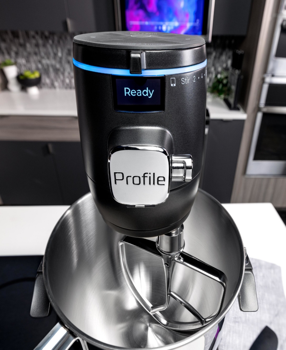 Ge Appliances Profile Smart Mixer With Auto Sense In Black
