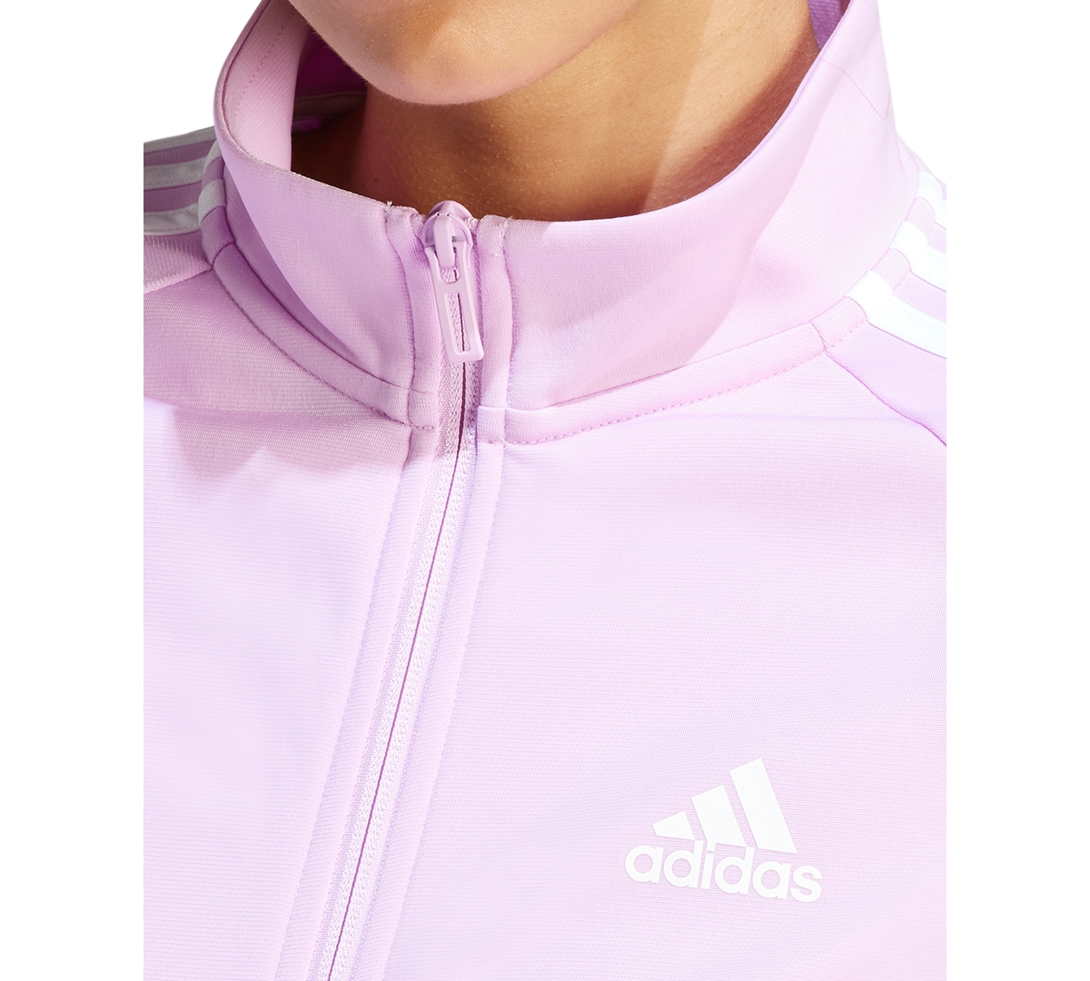 Adidas Originals Adidas Women's 3-stripe Tricot Track Jacket, Xs-4x In Preloved Purple