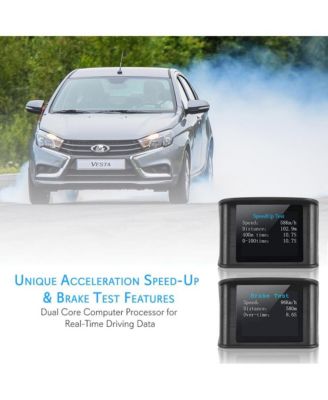 Smart Car HUD Heads-Up Display with GPS Compass and Speedometer