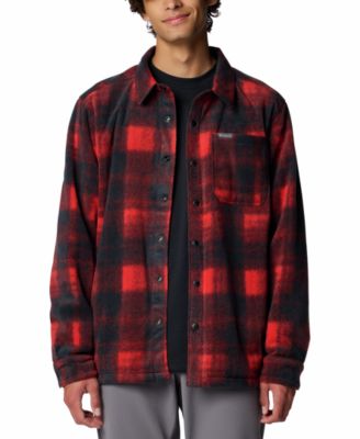 Men's Steens Mountain II Plaid Fleece Shirt Jacket