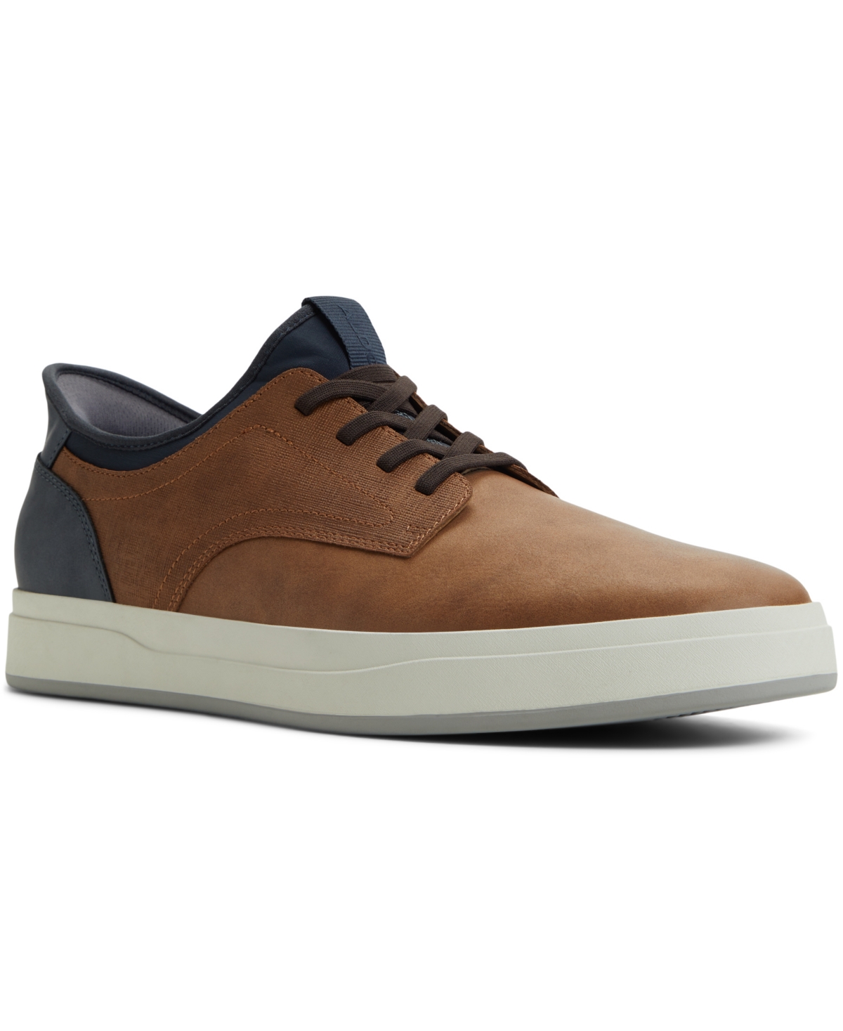 Shop Aldo Men's Arden Synthetic Lace Up Shoe In Cognac