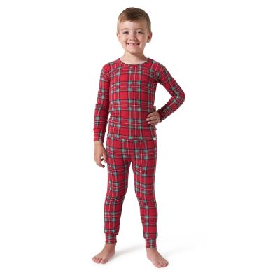 Girls Holiday Family Pajamas Neutral Two Piece Pajamas