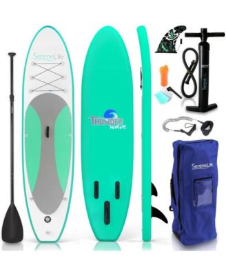 SereneLife Inflatable Stand Up Paddle outlet Board