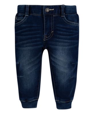 Baby Boys Knit Denim Jogger Pants