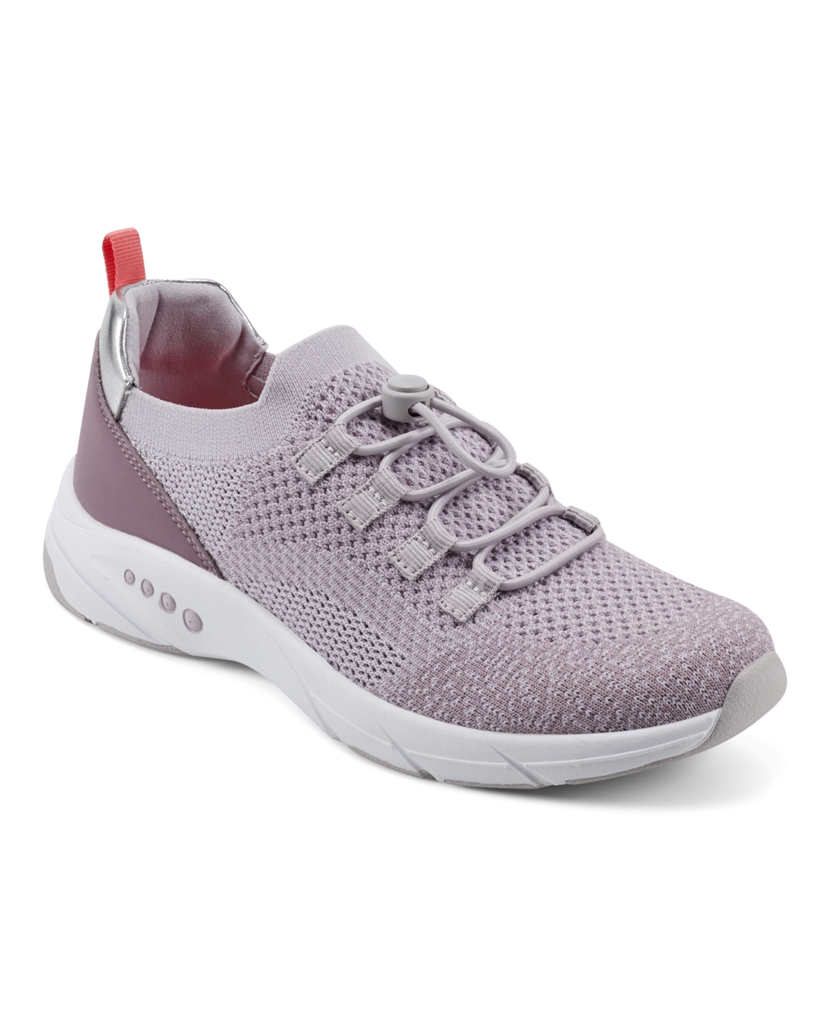 Shop Easy Spirit Women's X Denise Austin Astrid Knit Slip-on Sneaker In Lilac Multi