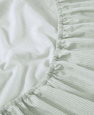 Cotton Percale 4 Piece Sheet Set, King