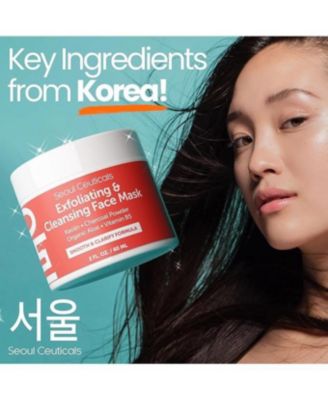 Korean Skin Care Exfoliating & Cleansing Face Mask K Beauty Skincare