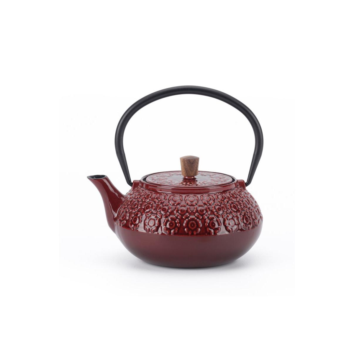 Minimal Enamelled Cast Iron Teapot