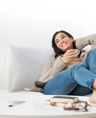 Natural Kapok 2-Pack Pillow Inserts, 24" x 24"