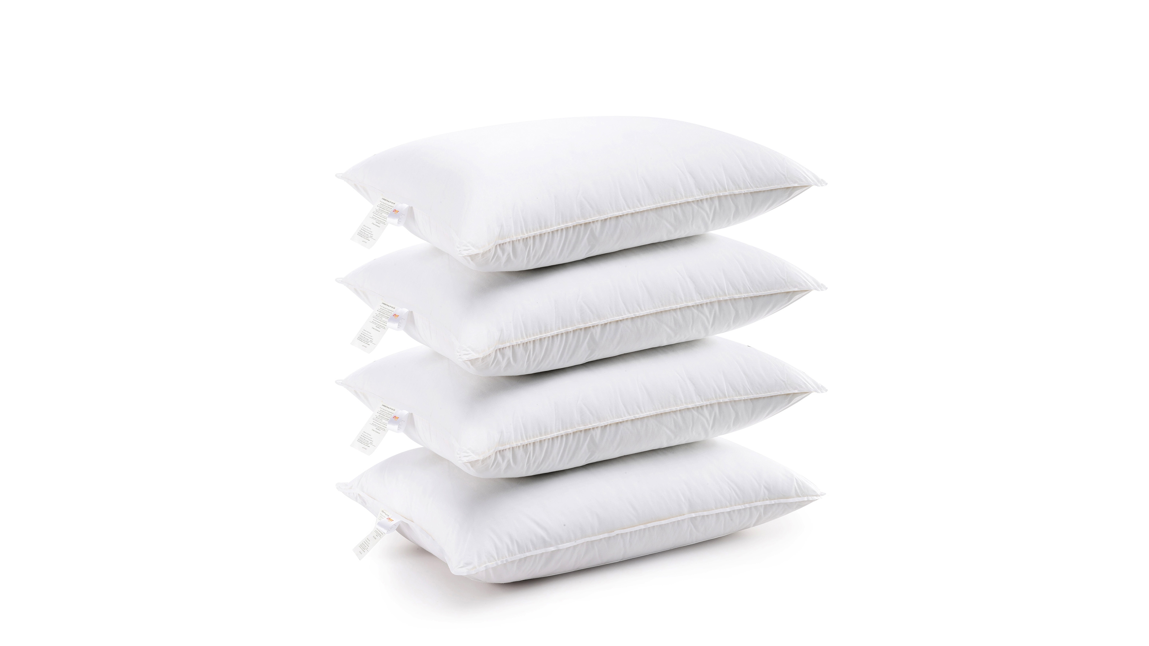 Cheer Collection Soft and Plush Bed Pillow Insert, 4-Pack, Standard