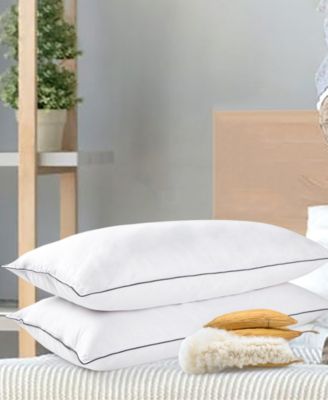 Soft and Silky Cotton Kapok 2-Pack Pillows, King