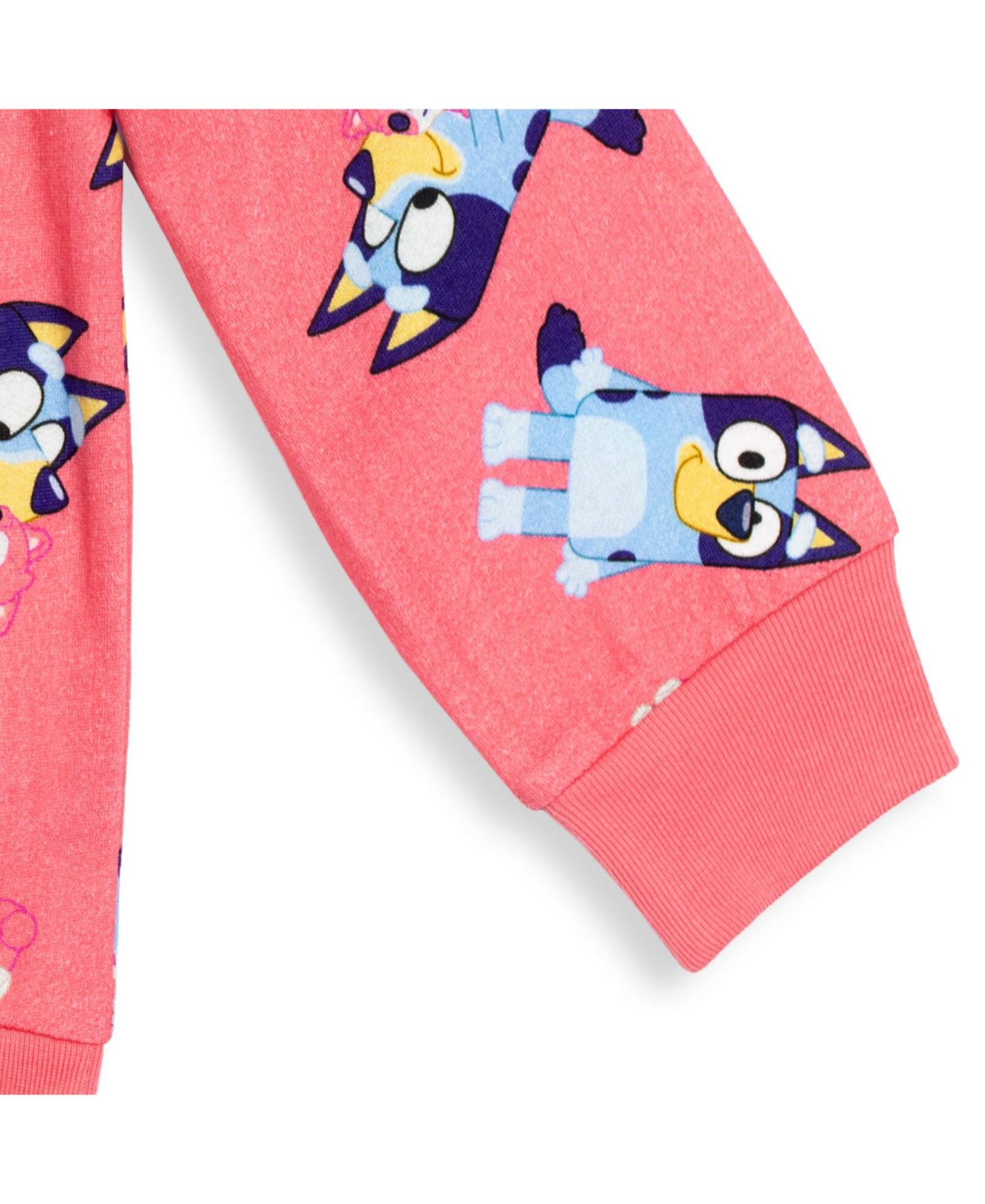 Толстовка Bluey Bingo Sweatshirt to для девочек, цвет: Розовый — фото 3