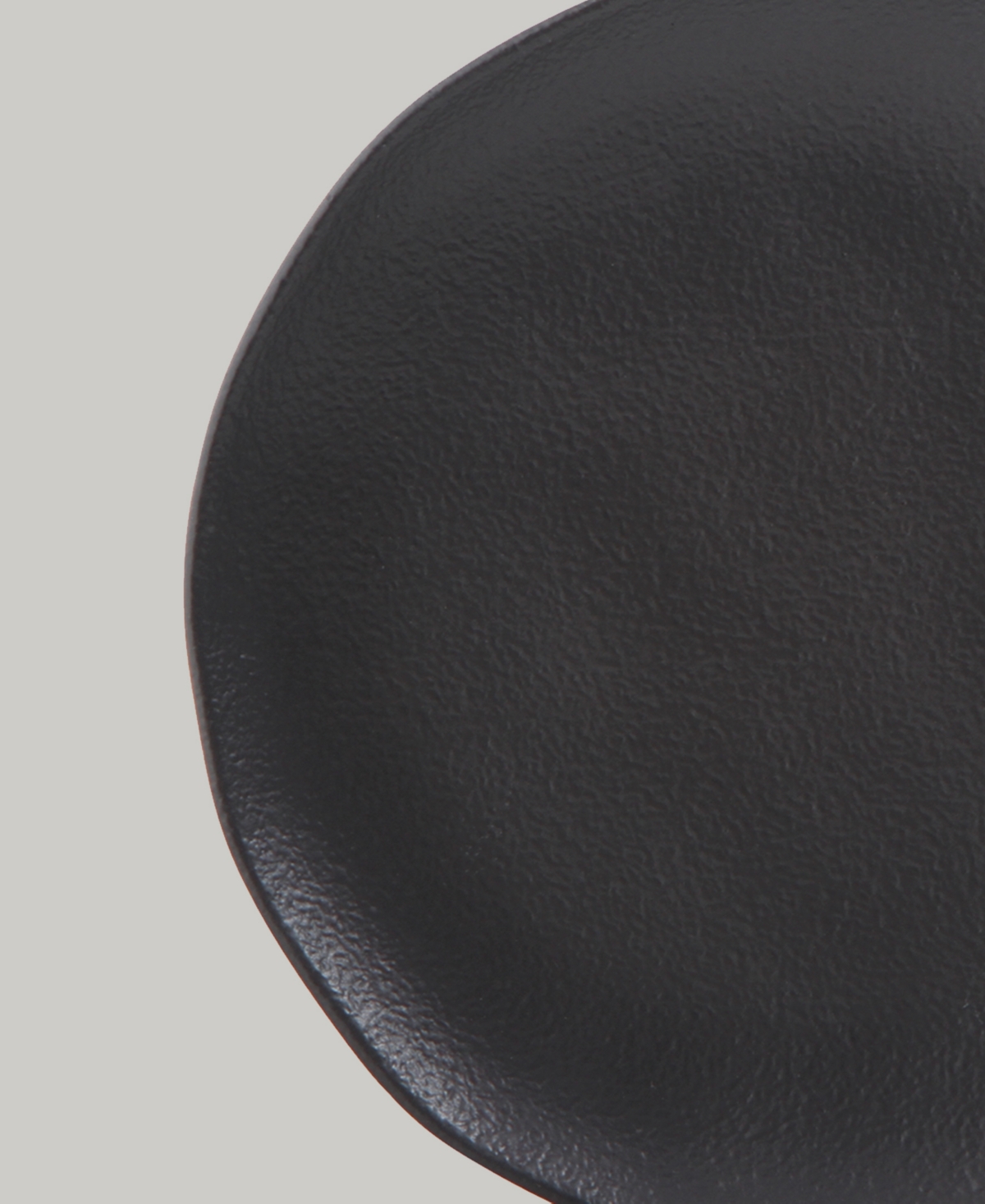 Porto Brasil Stoneware Dinner Plates, Set Of 6 In Matte Black