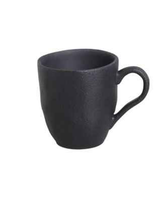 Stoneware Coffee Mugs, Set of 4