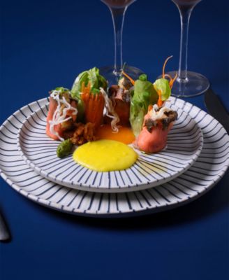 Elemento Stoneware Dinner Plates, Set of 6