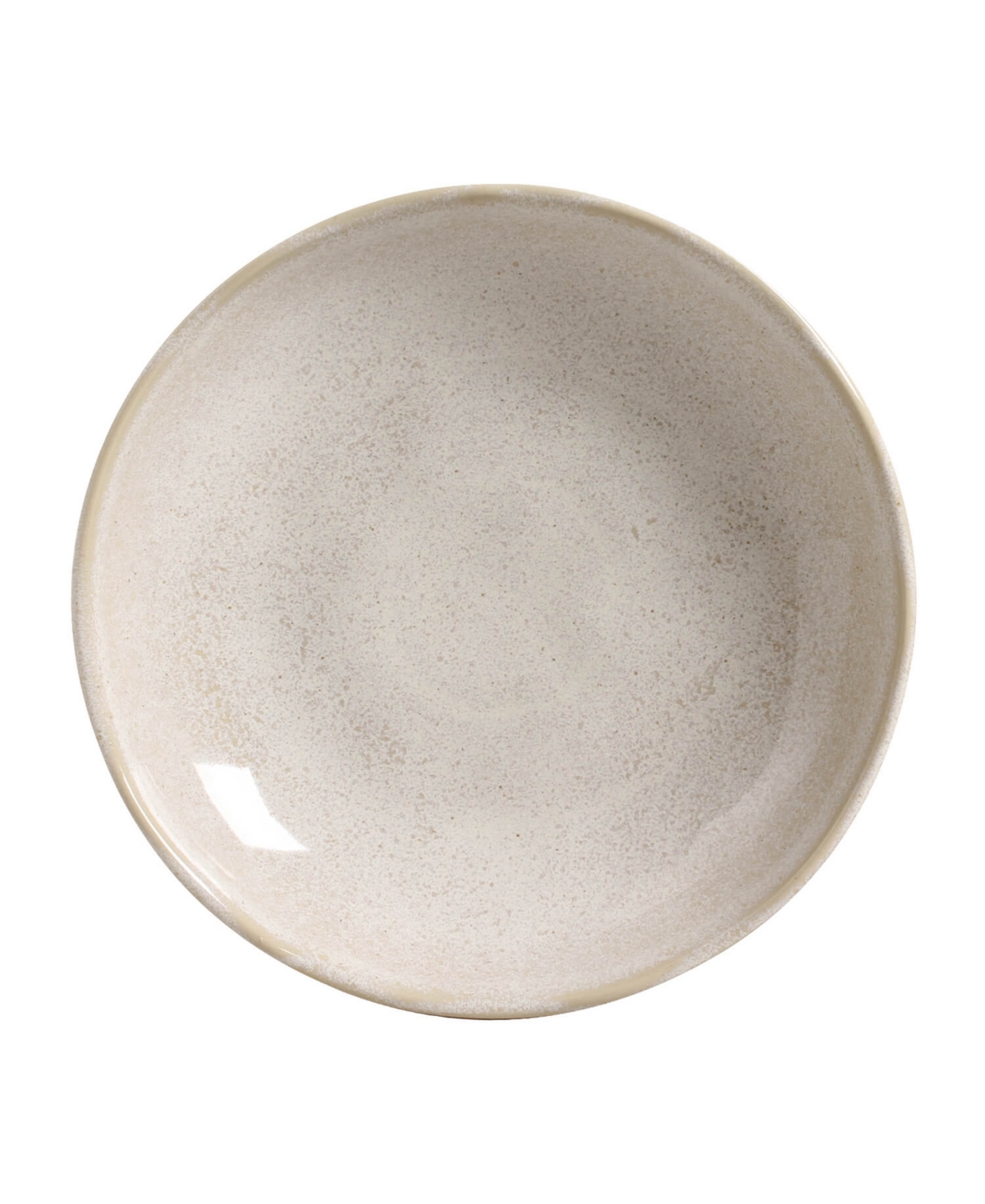 Porto Brasil Stoneware Salad Bowls, Set Of 6 In Latte