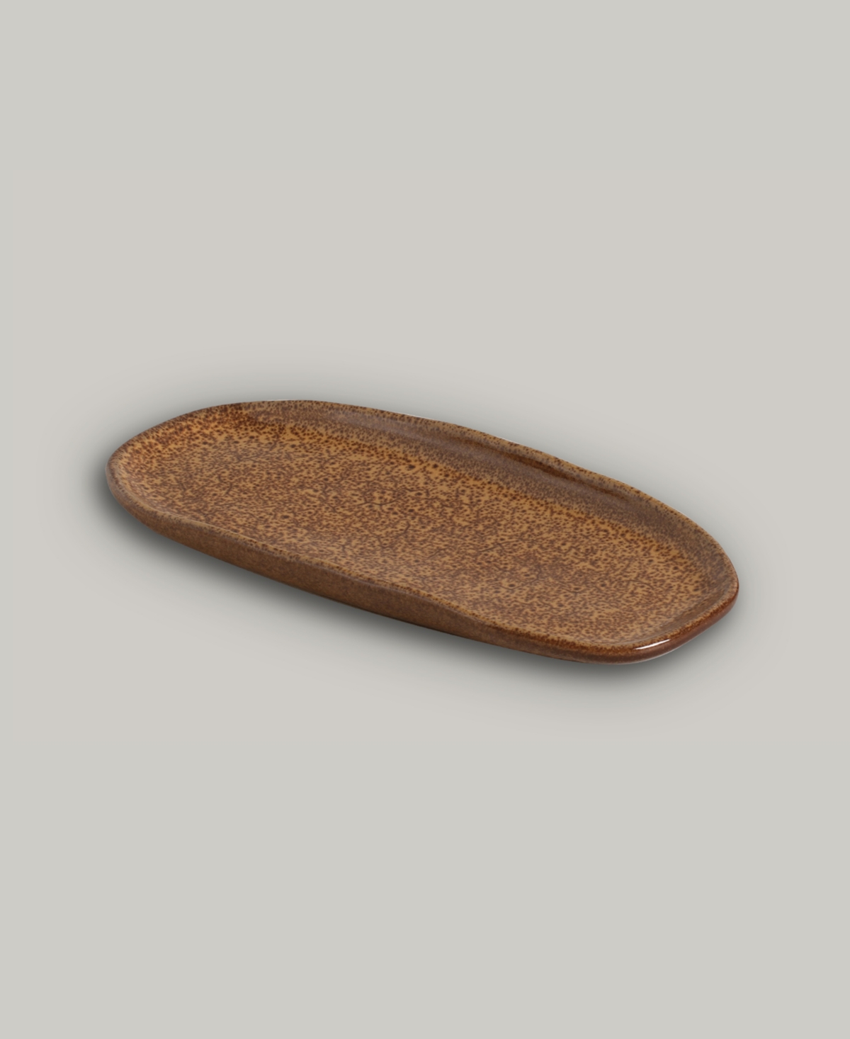 Porto Brasil Medium Shallow 9" Oval Platters, Set Of 4 In Dijon