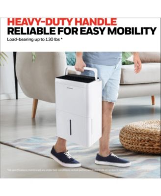 2024 NEW! 50-Pint ENERGY STAR Dehumidifier with PUMP for 4,000 Sq Ft – Laundry Mode, Auto-Comfort Mode & Thermal Overload Protection,TPFIT50PWK