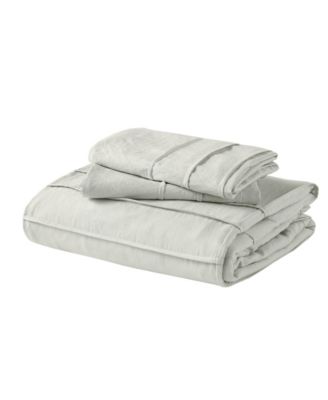 Porter Pleated 3-Pc. Duvet Cover Set, Full
