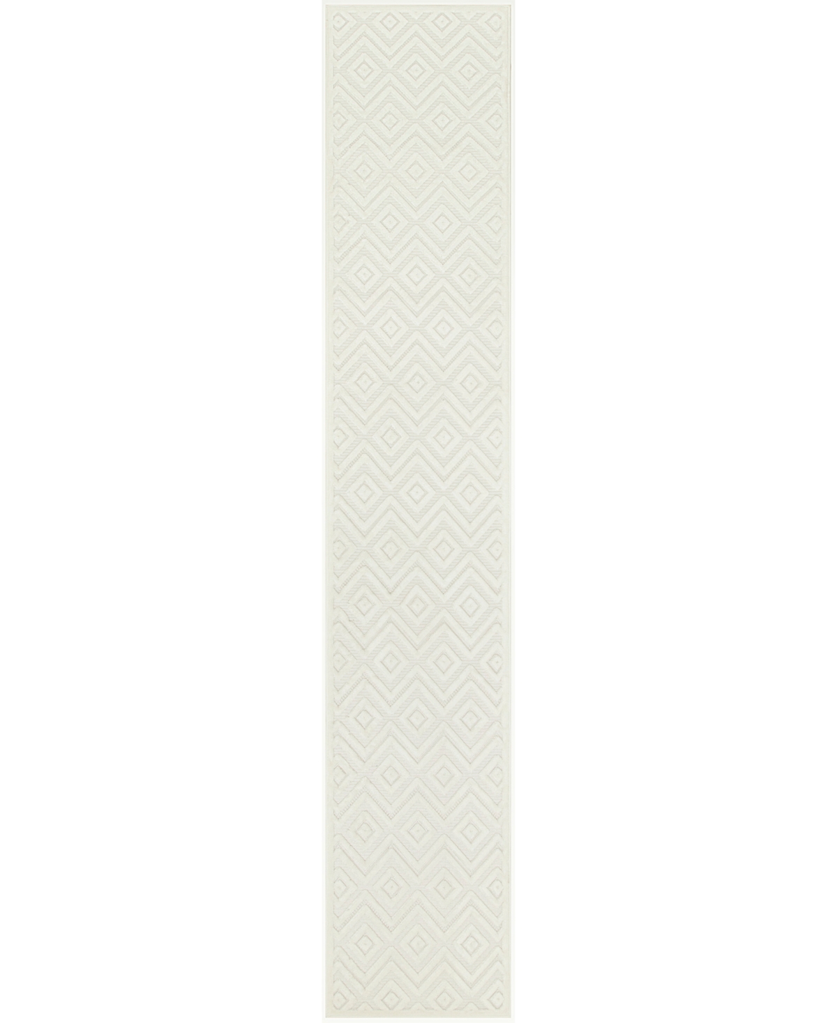 Nourison Home Versatile Nrv01 2'2"x10' Runner Area Rug In Ivory,white