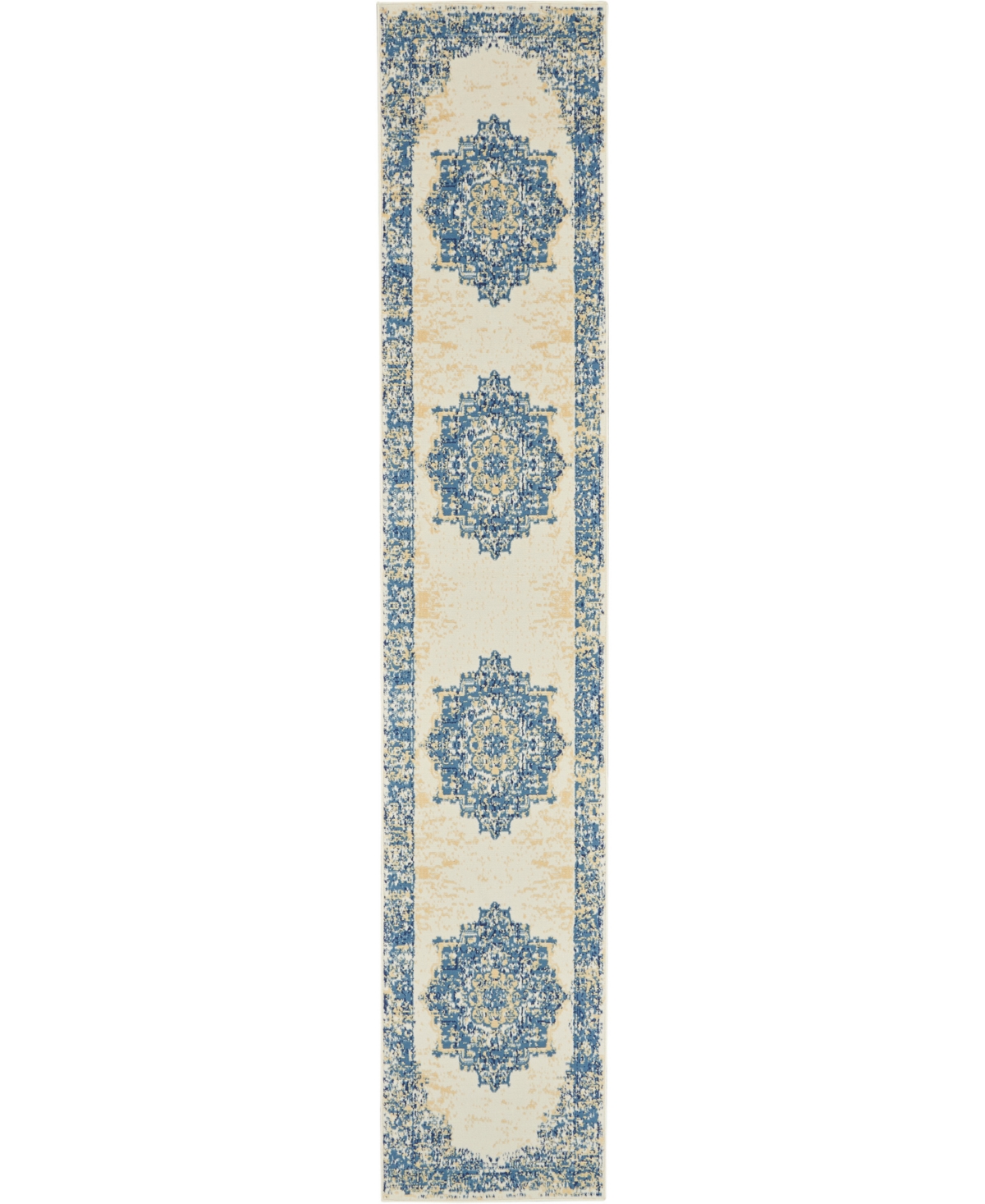 Nourison Home Grafix Grf14 2'3"x12' Runner Area Rug In Multi