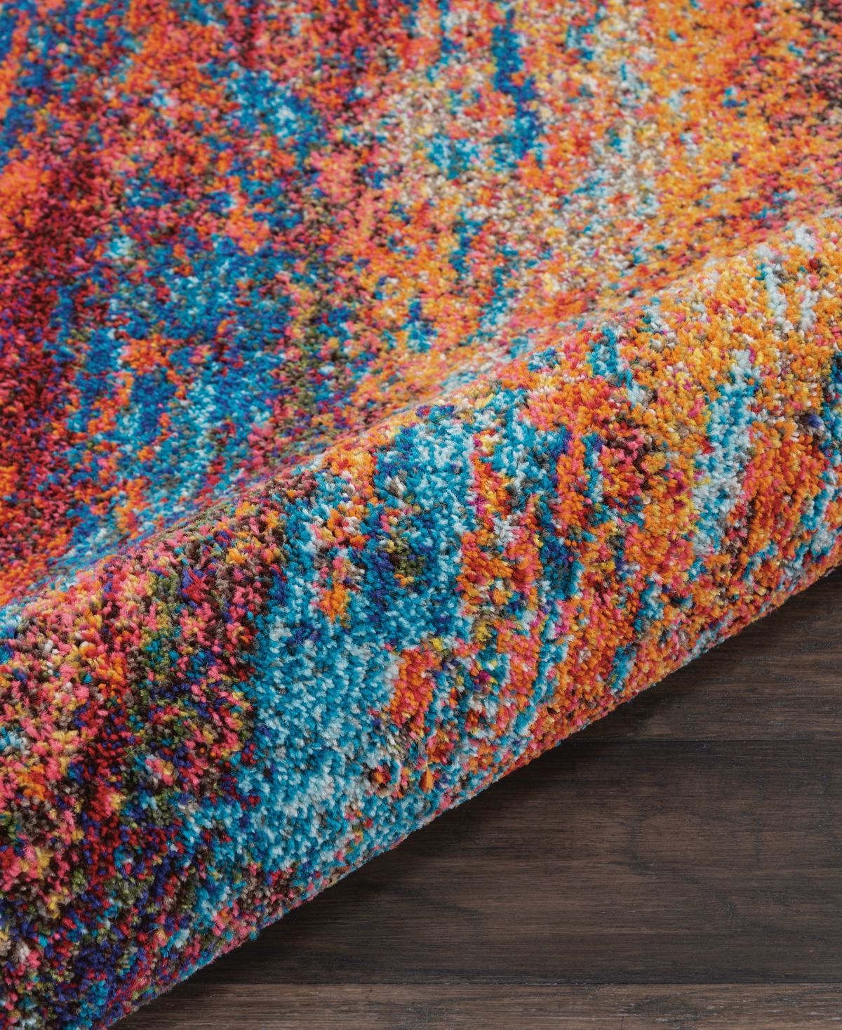 Nourison Home Celestial Ces08 3'x5' Area Rug In Multi,blue