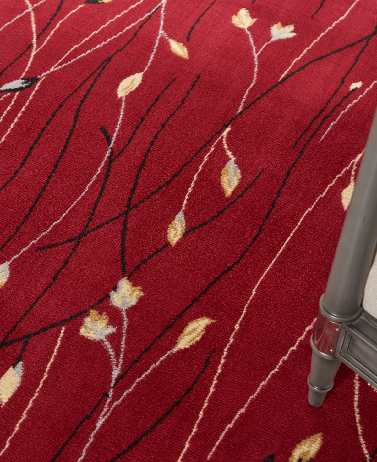 Nourison Home Grafix Grf15 7'x10' Area Rug In Red