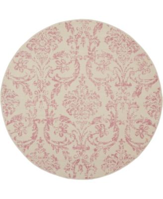 Jubilant JUB09 5'3"x5'3" Round Area Rug