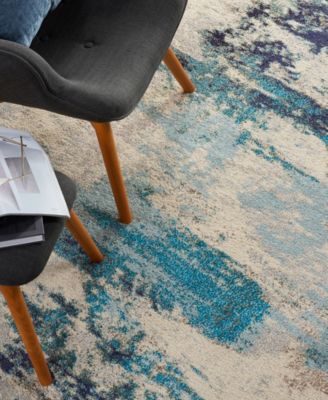 Celestial CES02 6'7"x9'7" Area Rug