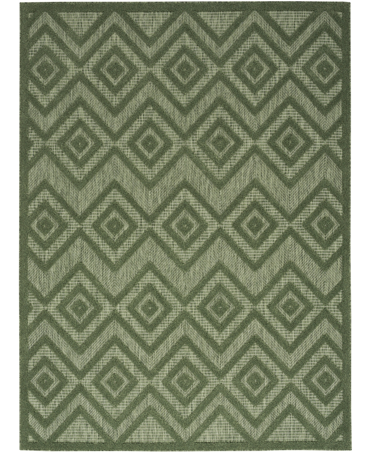 Nourison Home Versatile Nrv01 6'x9' Area Rug In Green