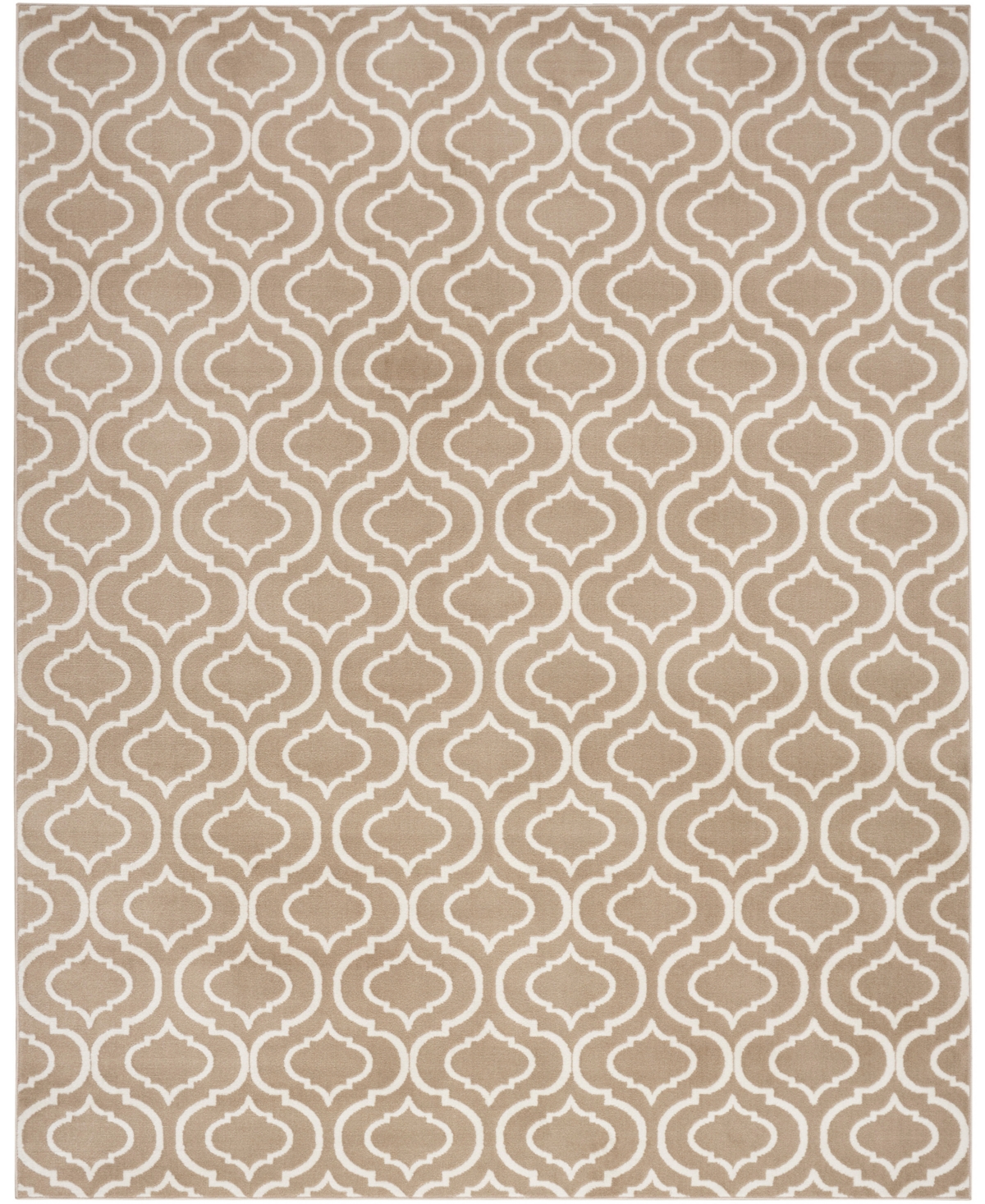 Nourison Home Jubilant Jub19 7'10"x9'10" Area Rug In Taupe
