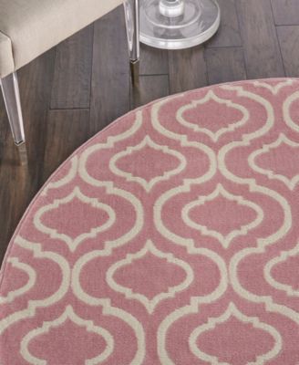 Jubilant JUB19 5'3"x5'3" Round Area Rug