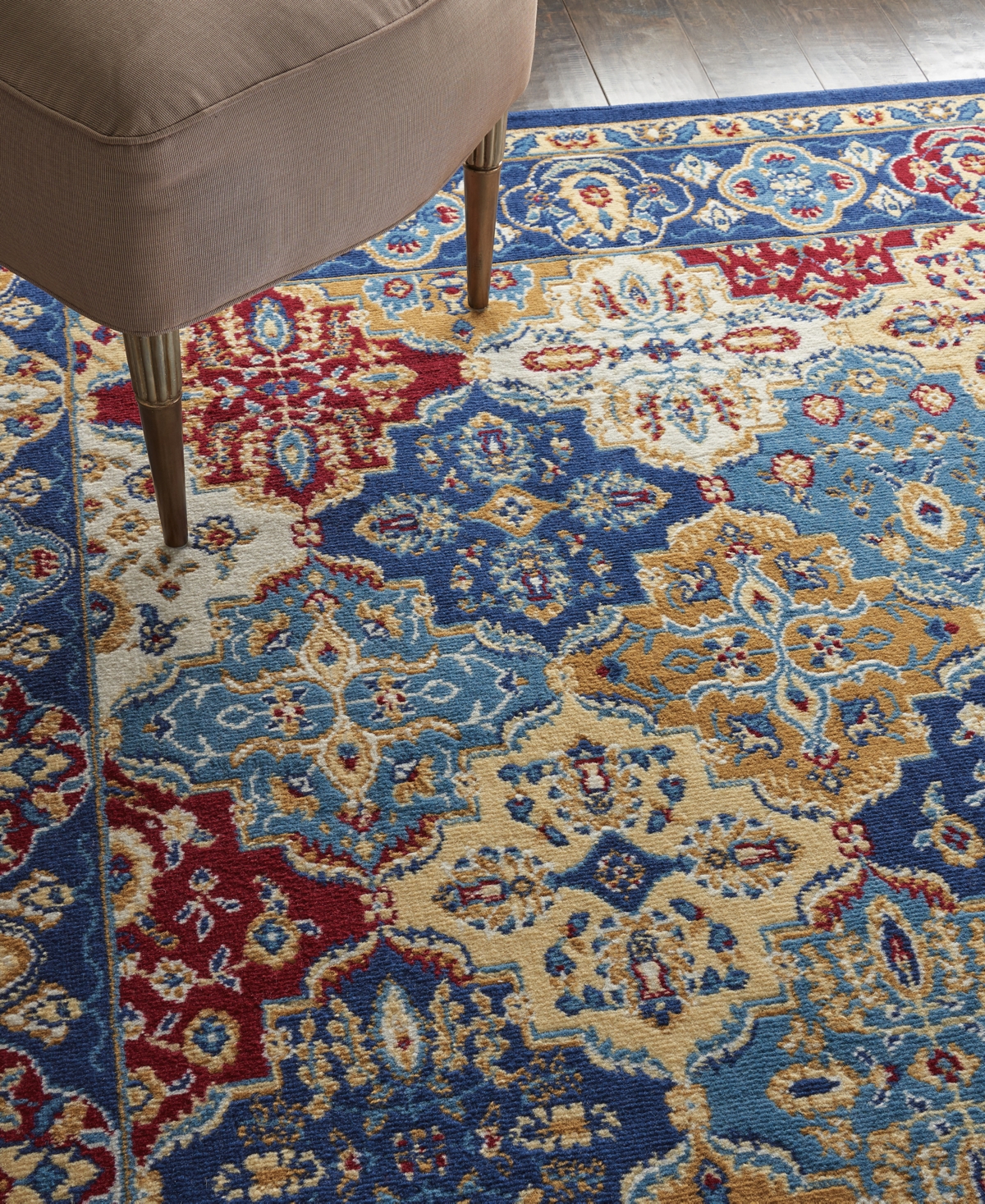 Nourison Home Grafix Grf31 3'9"x5'9" Area Rug In Multi