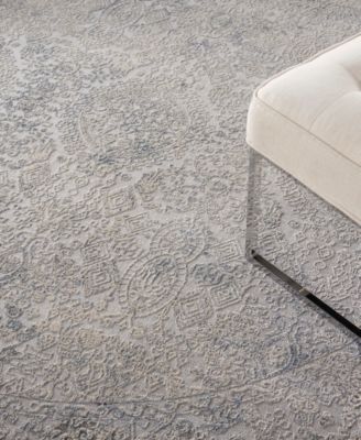 Nourison Home Rustic Textures Rus09 Rug Collection In Ivory,mist