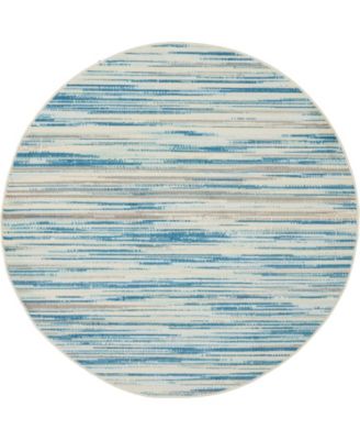 Jubilant JUB04 5'3"x5'3" Round Area Rug