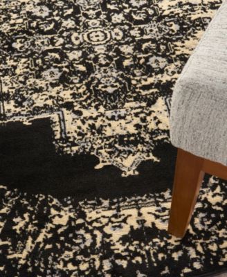 Grafix GRF14 5'3"x5'3" Round Area Rug