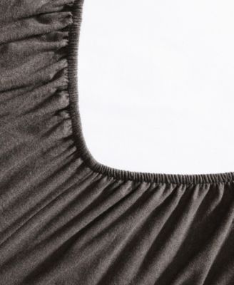 CLOSEOUT! Melange Cotton Flannel 4 Piece Sheet Set, King