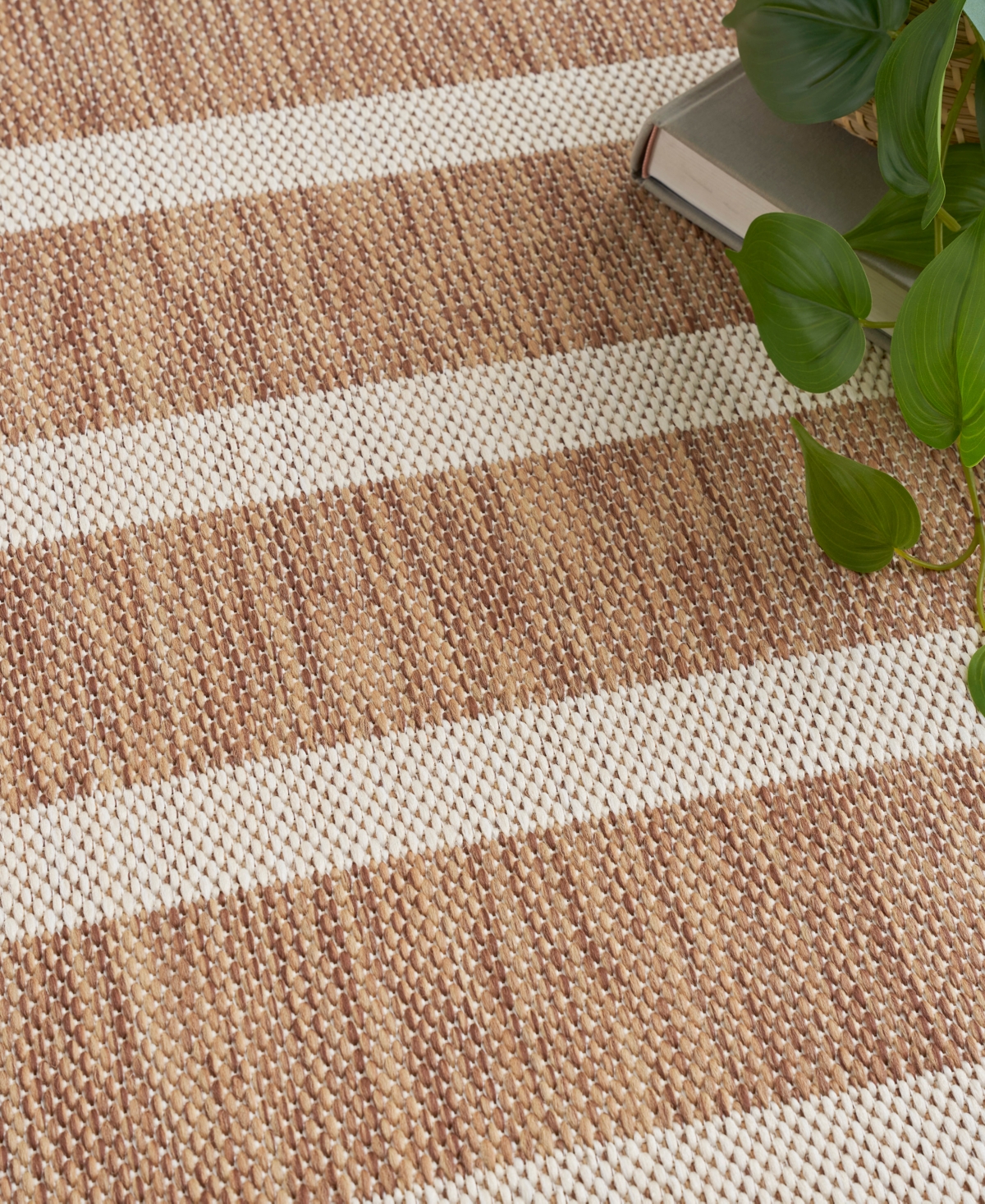 Nourison Home Positano Pos03 8'x10' Area Rug In Camel