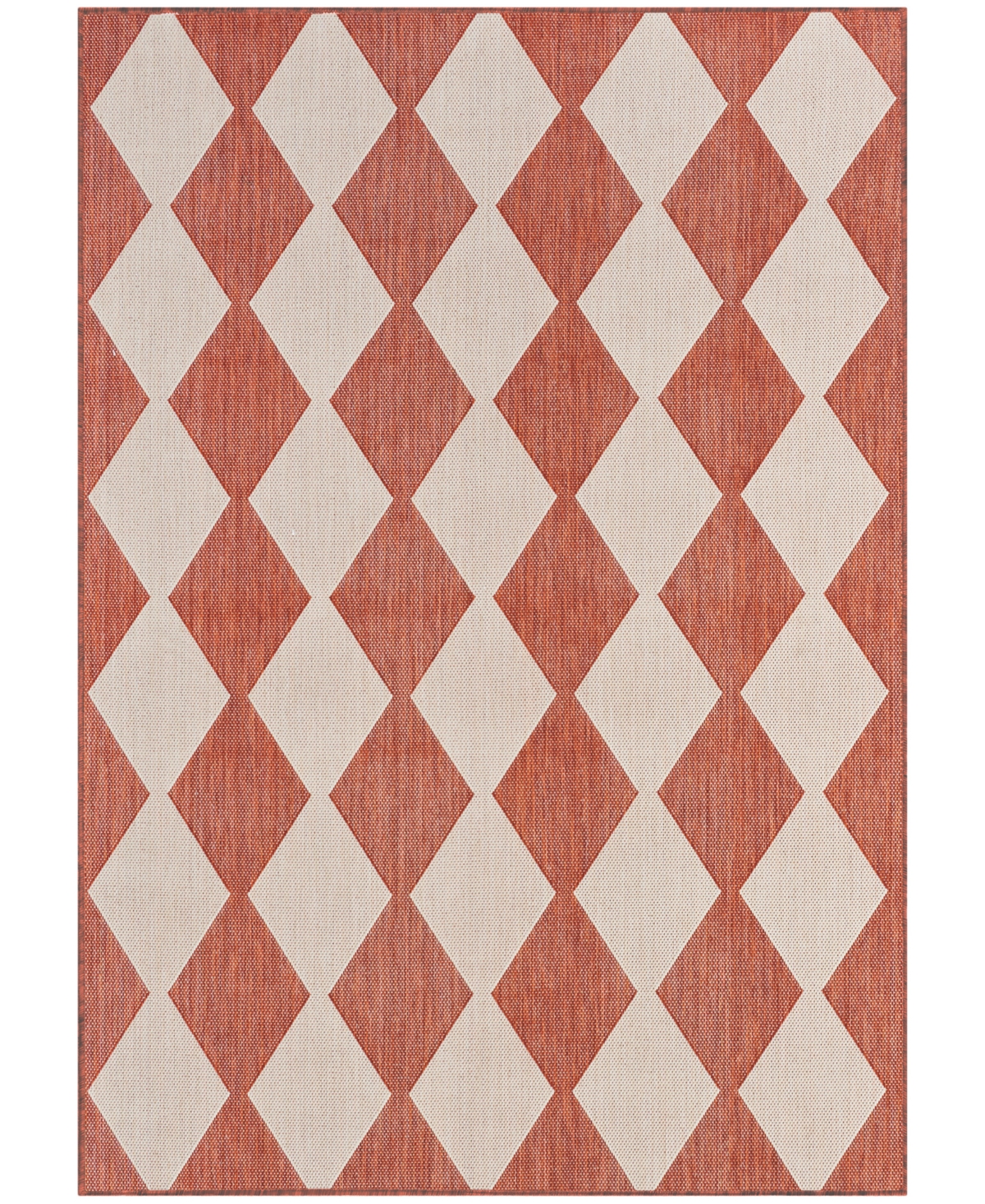 Nourison Home Positano Pos04 4'x6' Area Rug In Terracotta