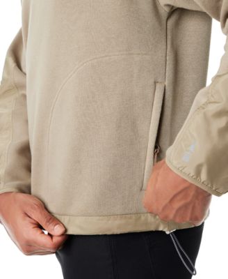 Men's Regular-Fit Convertible Hood 1/4-Zip Sweatshirt