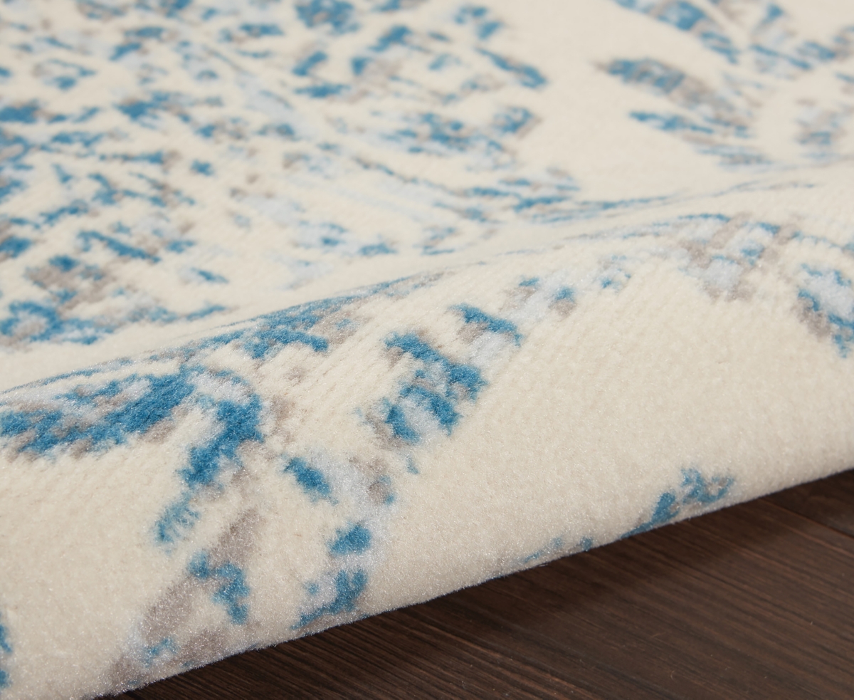 Nourison Home Jubilant JUB09 4'x6' Area Rug -Blue