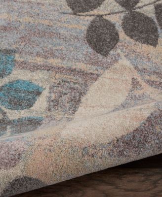 Tranquil TRA01 4'x4' Round Area Rug