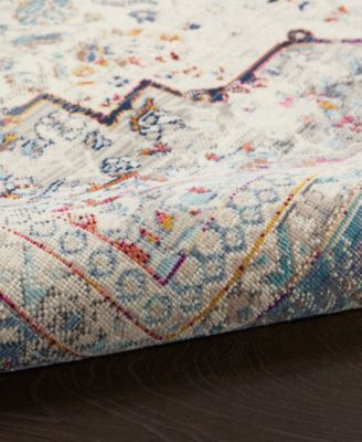 Vintage Kashan VKA07 6'x6' Round Area Rug