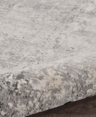 Rustic Textures RUS07 7'10"x7'10" Round Area Rug