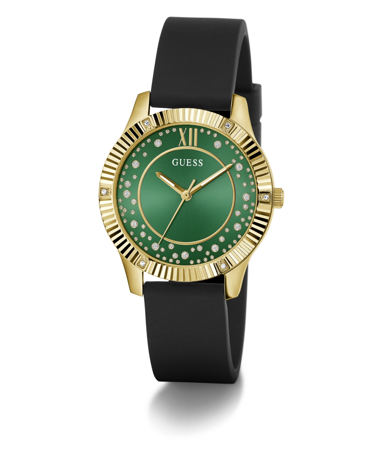 Guess Women's AnalogSilicone Watch 34mm - Black