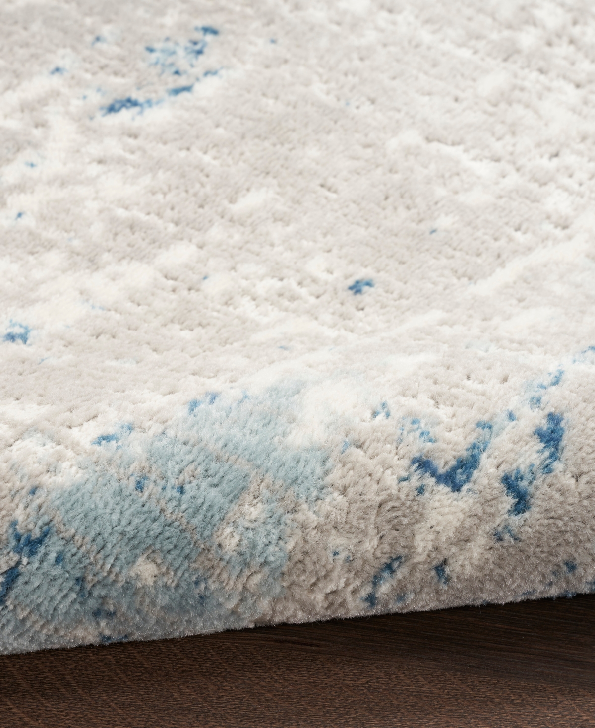 Nourison Home Quarry Qua01 7'10"x7'10" Square Area Rug In Ivory,gray