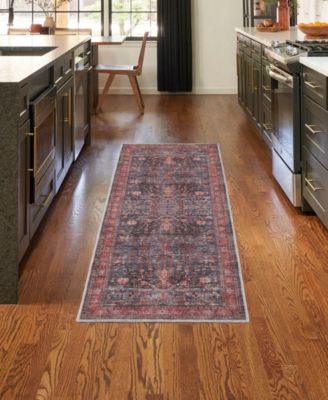 Grand Washables GRW02 2'x6' Runner Area Rug