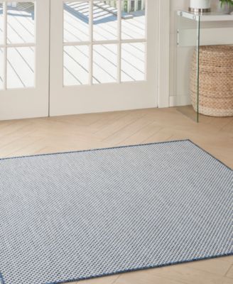 Courtyard COU01 5'x5' Square Area Rug