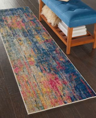 Celestial CES09 2'2"x7'6" Runner Area Rug